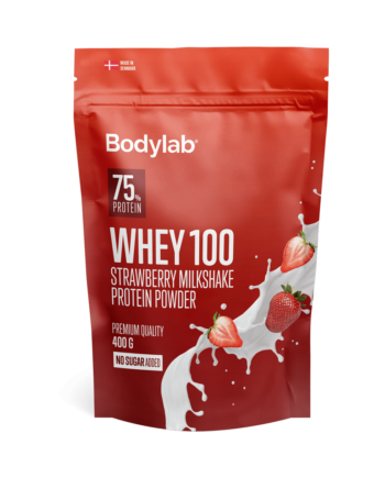 Whey 100  400    Strawberry Milkshake