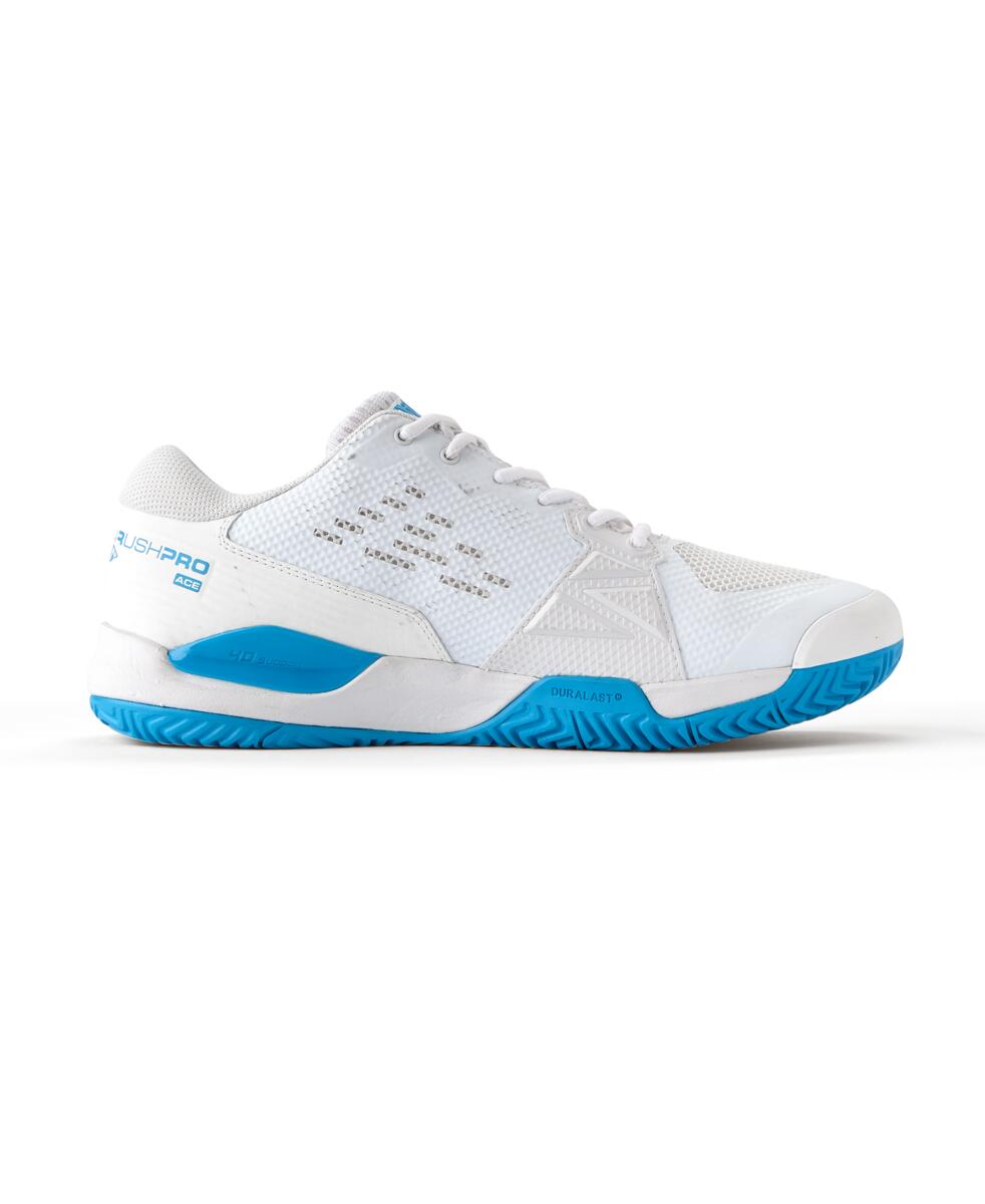 Wilson Rush Pro Ace White White Atomic Blue 41
