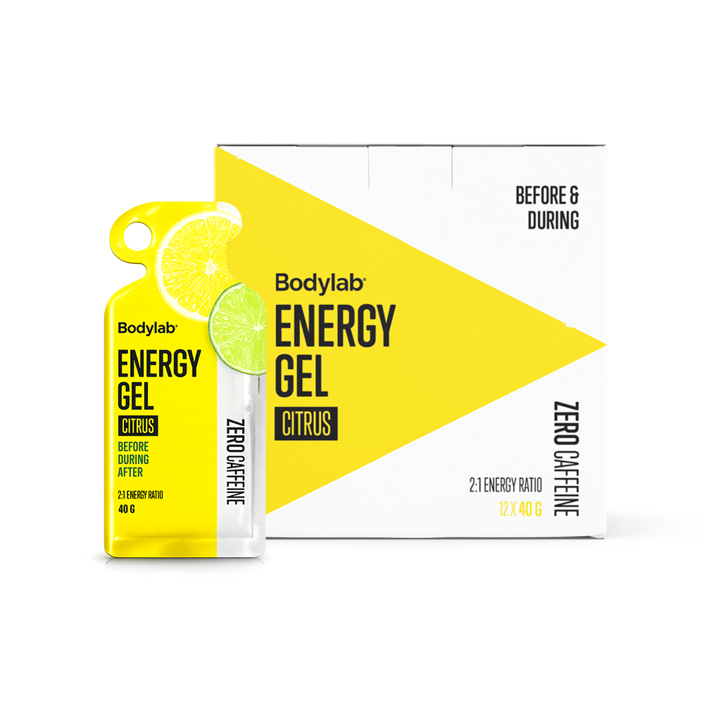 Energy Gel 12 40 Citrus Zero Caffeine